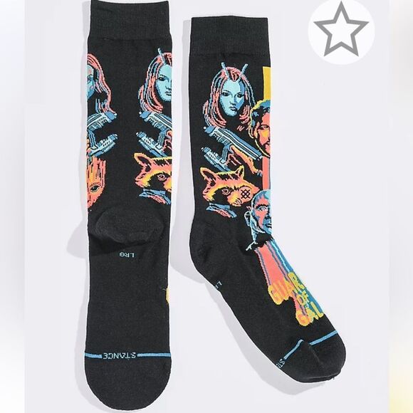 STANCE MEN’S CASUAL CREW HEIGHT MARVEL STUDIOS THE INFINITY SAGA NWT - Picture 2 of 4